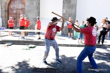 Juegos y deportes tradicionales y música popular en San Juan (Reportaje Antonio Alí, Francisco Javier Santana y TA)